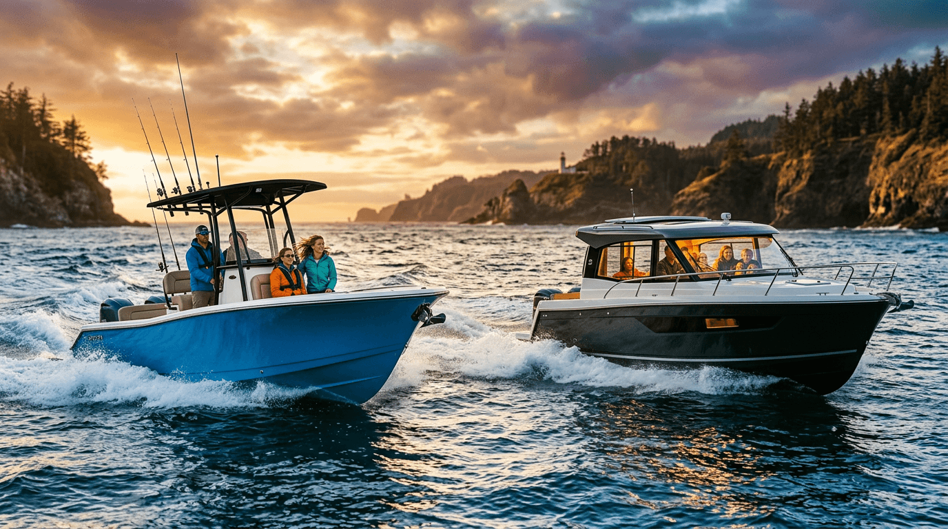 Open Boat vs Closed Boat: Comfort, Safety, and Use Cases