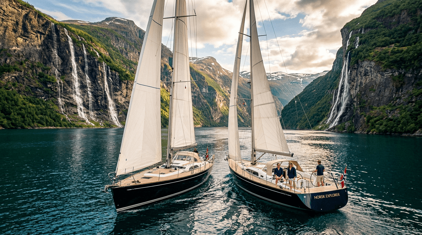 Sommarlov med båt: 3 färdiga rutter (3/5/7 dagar) i Norge