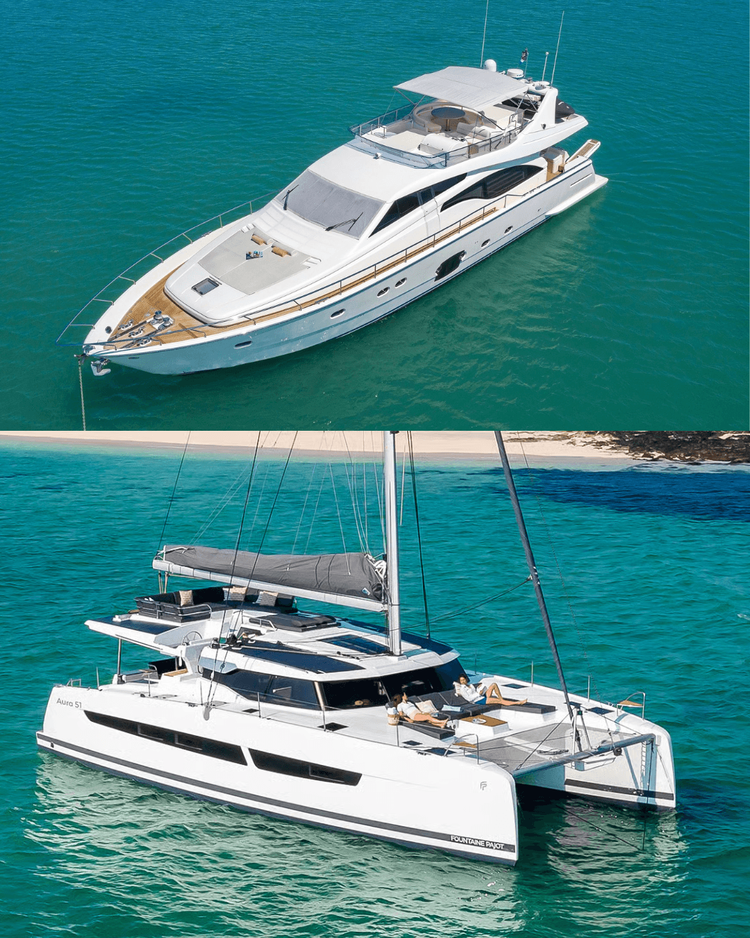 Yacht vs Katamaran – luksus på én skrog eller to?