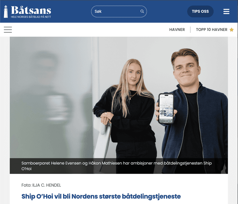 Ship O’Hoi i Båtsans