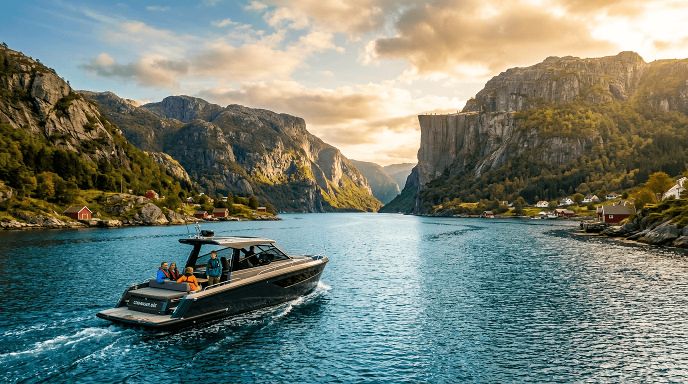 Stavanger veneella: 5 reittiä jotka voit tehdä 3–6 tunnissa