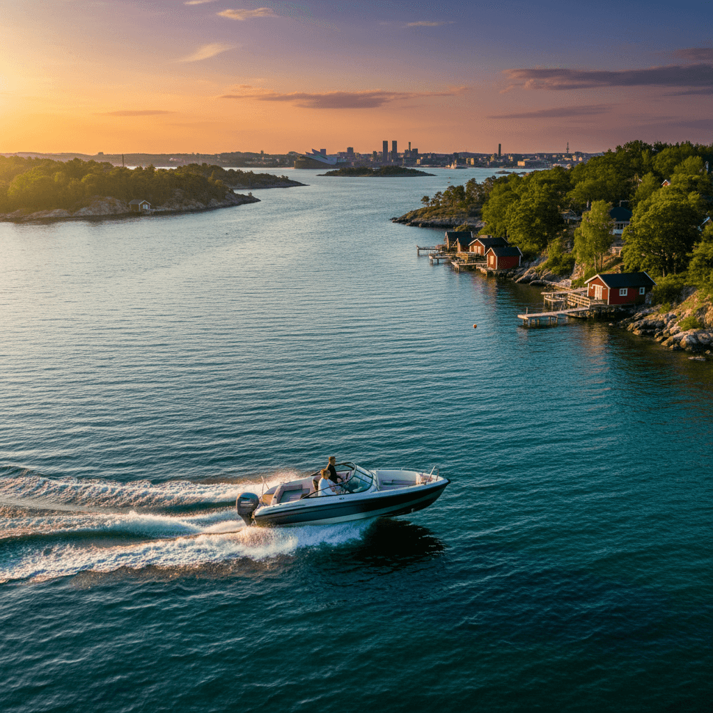 Bästa badplatserna i Oslofjorden (med båt)