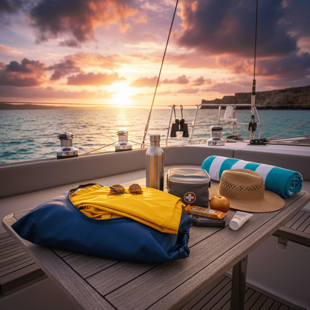 Packing List for a Boat Trip: The Only List You Need (Day Trip)