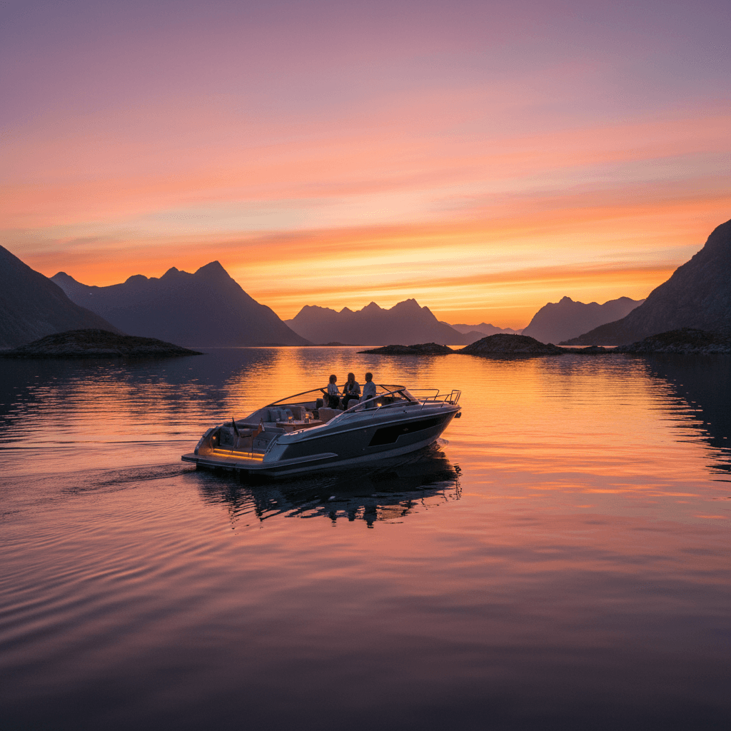 Are there sunset boat rental tours?