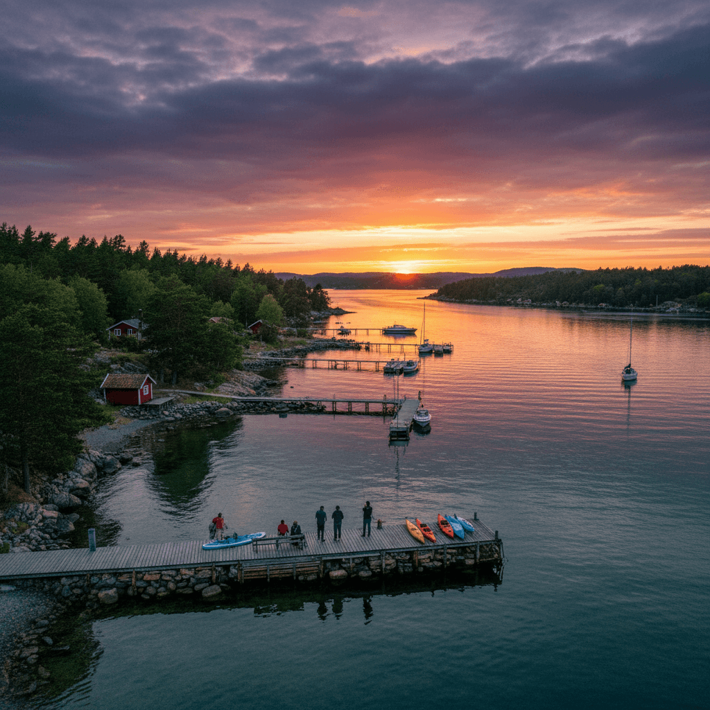 Hvor finner du offentlige brygger og ilandstigning i Oslofjorden?