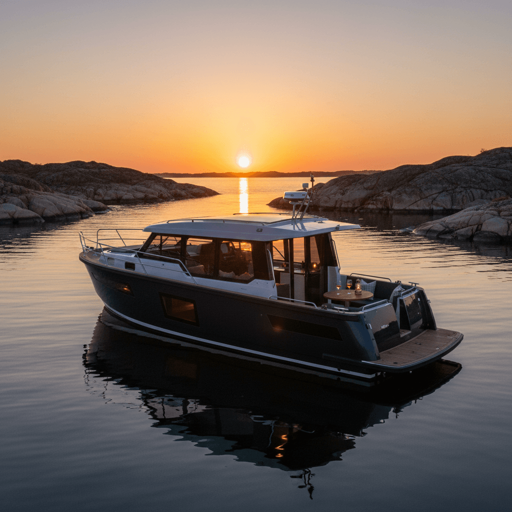 Hyra båt med övernattning: Guide till boende på sjön