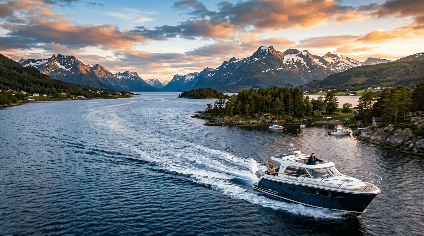 Trondheiminvuono veneellä: reitit, sää ja hienot ankkuripaikat
