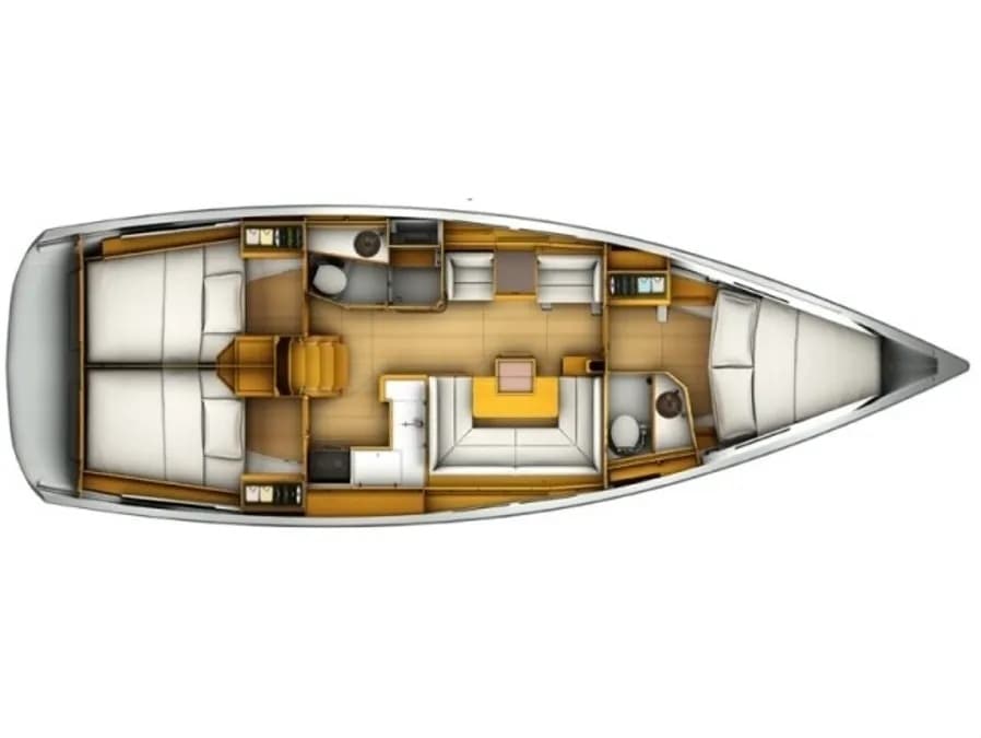 Jeanneau Sun Odyssey 419 Blueberry – bilde 3 av 3