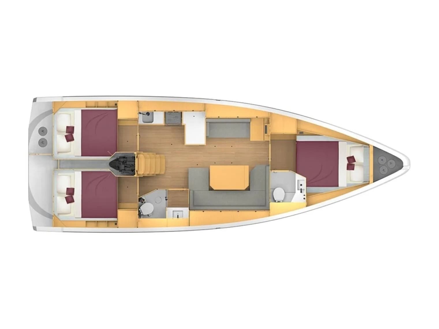 Bavaria C42 Blackberry – bilde 3 av 3