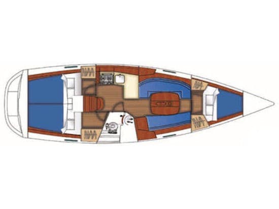 Beneteau Oceanis 343 S/Y Ariadne – bilde 5 av 5