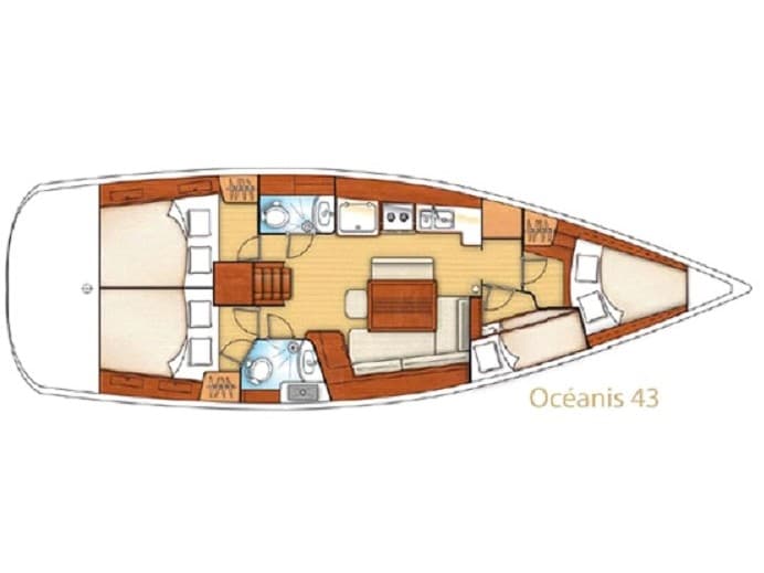 Beneteau Oceanis 43 Alboran XXXI Saoco (Las Galletas) – bilde 3 av 3