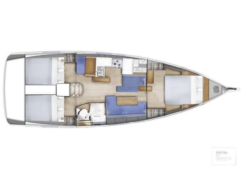 Jeanneau Sun Odyssey 410 Alboran Albariño (Las Galletas) – bilde 3 av 3