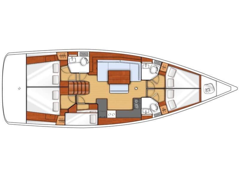 Beneteau Oceanis 48 O48-15 – bilde 3 av 3