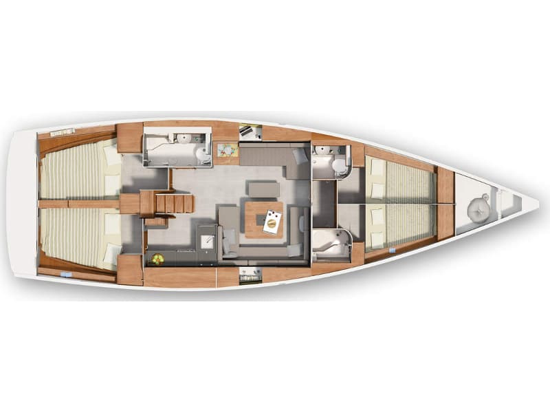 Hanse 455 AF-H455 – bilde 3 av 3