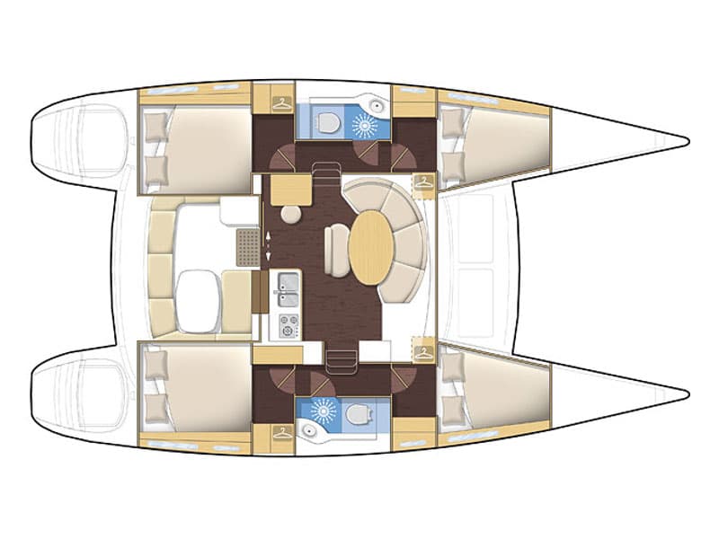 Lagoon 380 Butterfly – bilde 3 av 3