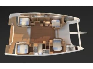 Dufour Catamaran 48 Danai - Skippered – bilde 3 av 3