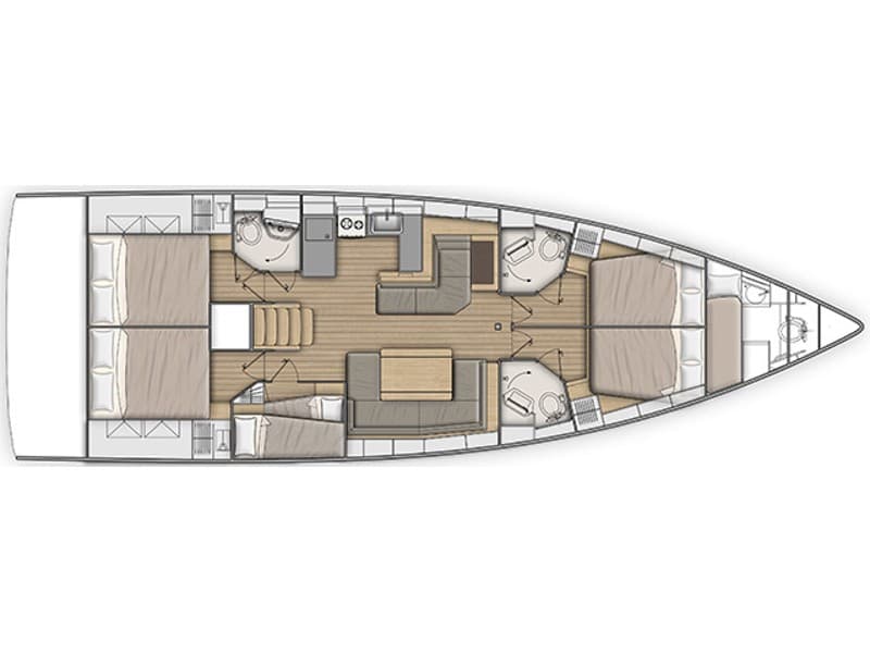Beneteau Oceanis 51.1 Nayia – bilde 3 av 3