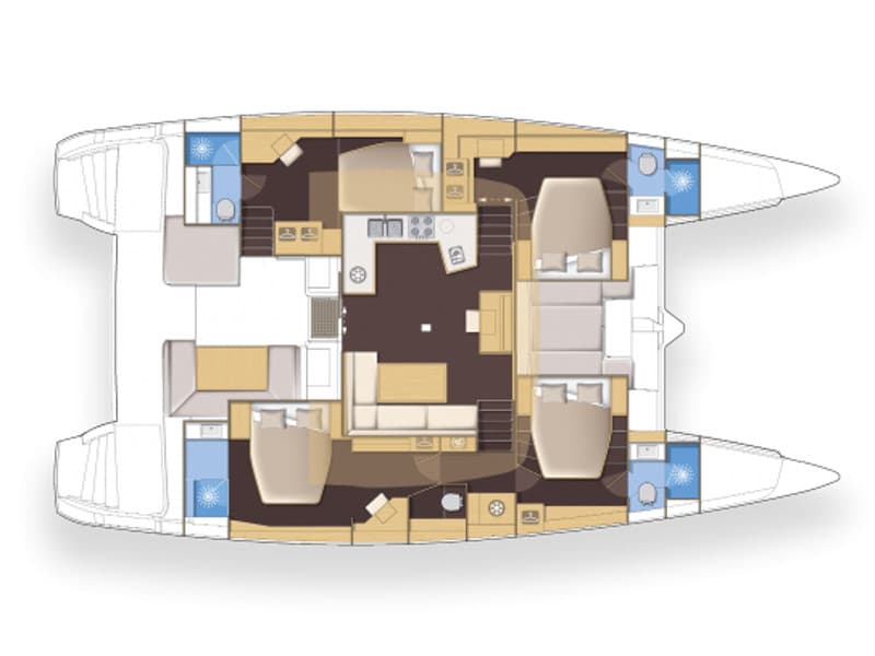 Lagoon 52F SUMMER STAR – bilde 3 av 3
