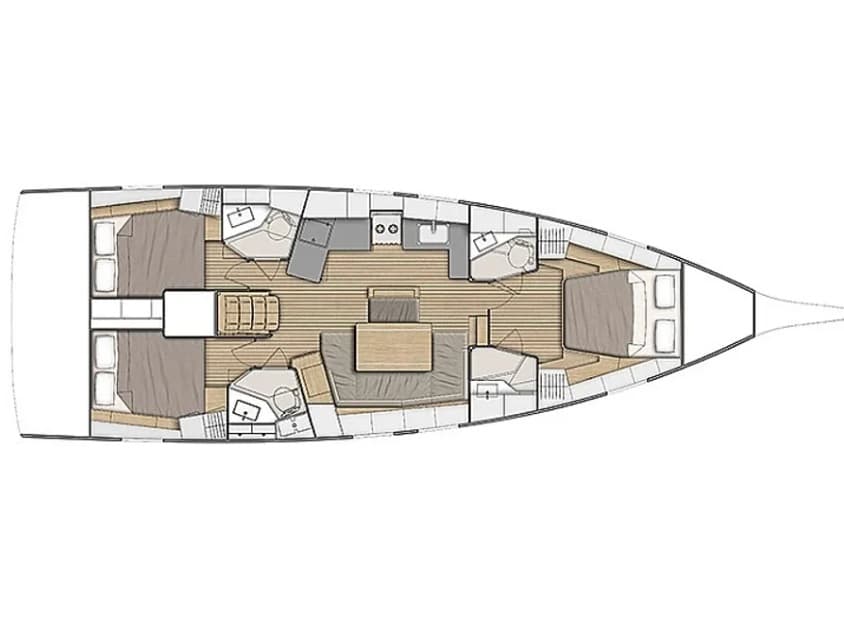 Beneteau Oceanis 46.1 Kebiwan