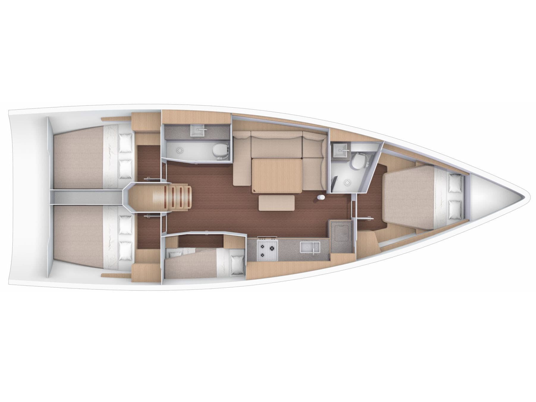 Dufour 430 Alma Libre X – bilde 4 av 4