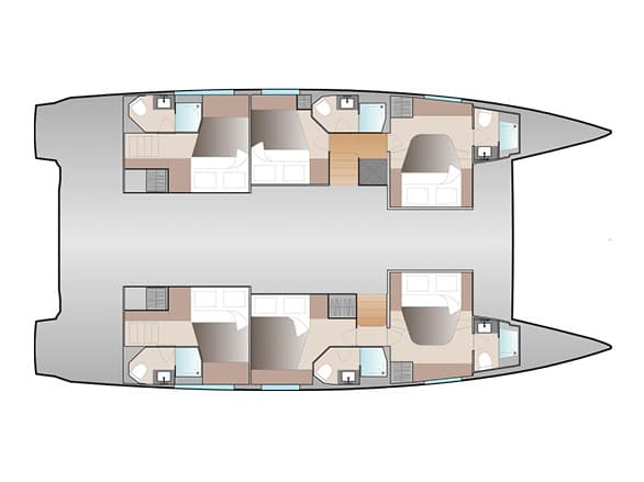 Fountaine Pajot Aura 51 Alaia - Skippered – bilde 3 av 3