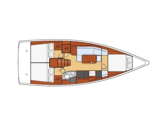Beneteau Oceanis 38 KOS38.1 – bilde 3 av 3