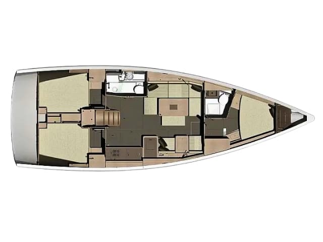 Dufour 410 Grand Large Freedom – bilde 3 av 3