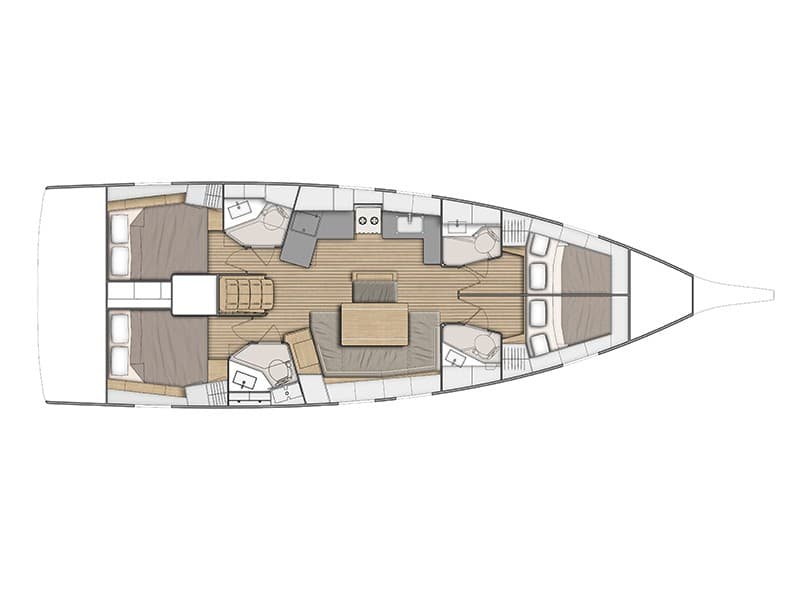 Beneteau Oceanis 46.1 Kallisti – bilde 3 av 3