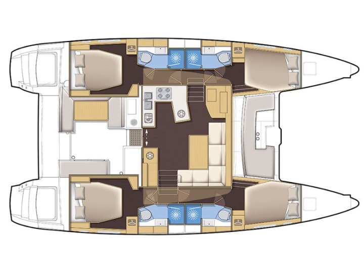 Lagoon 450 Fly HYDRAVIII – bilde 3 av 3