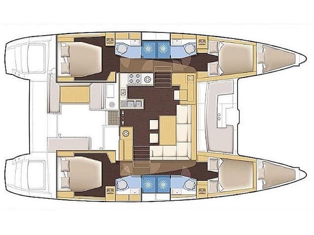 Lagoon 450 Fly L450F-15A – bilde 3 av 3