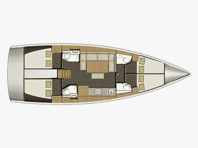 Dufour 460 Grand Large D460-18A – bilde 3 av 3