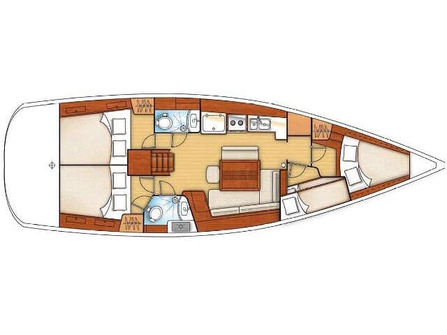 Beneteau Oceanis 43 Konstantinos – bilde 3 av 3