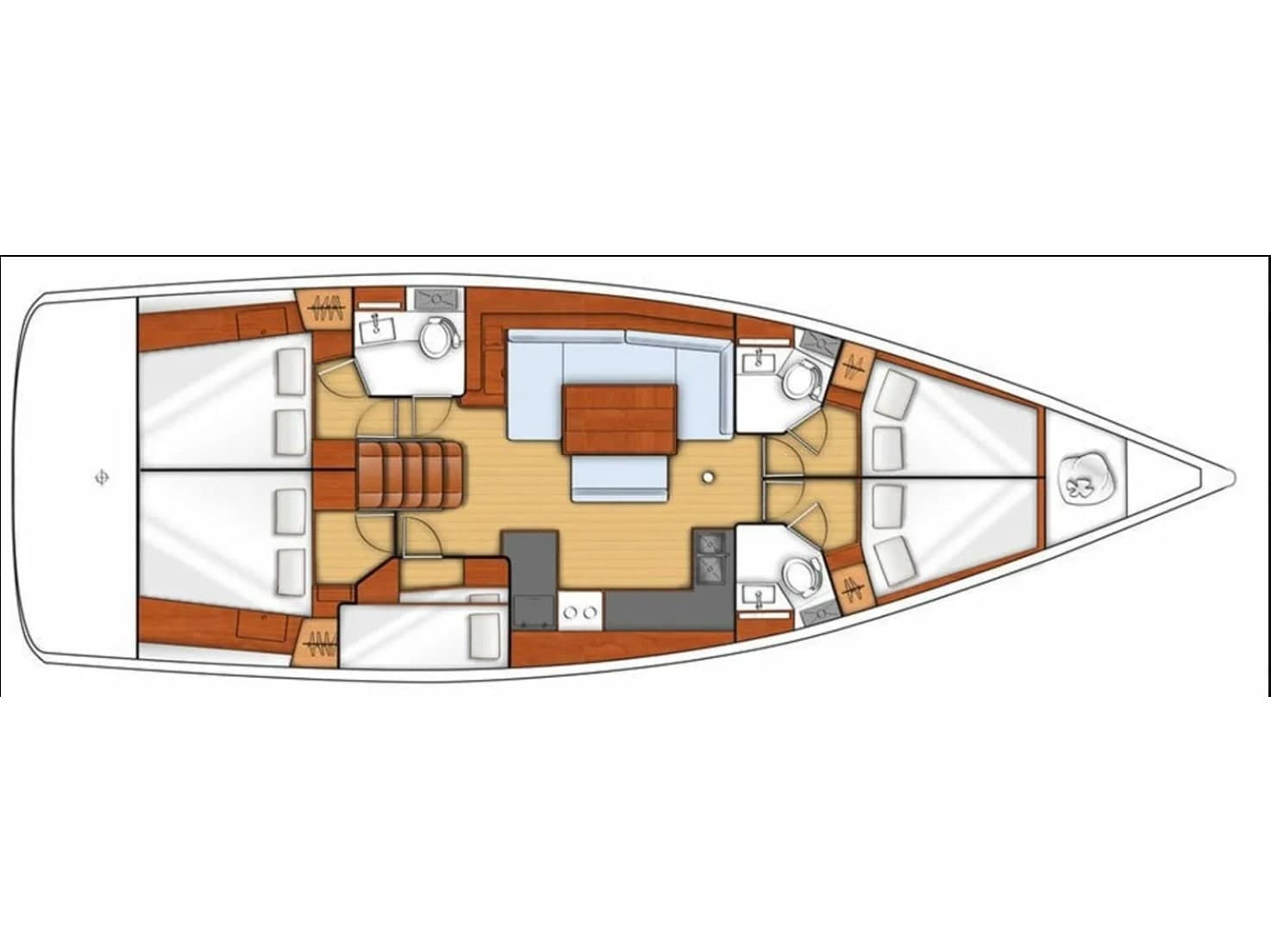 Beneteau Oceanis 48 AF-O48S – bilde 3 av 3