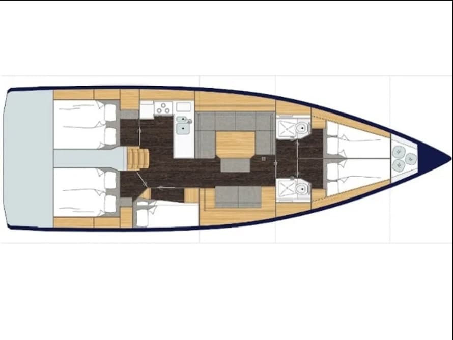 Bavaria C45 AF-C4521SP – bilde 3 av 3