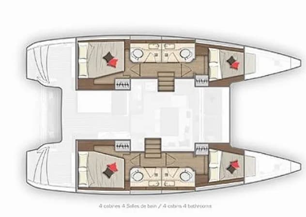 Lagoon 40 ANEMONE – bilde 5 av 20
