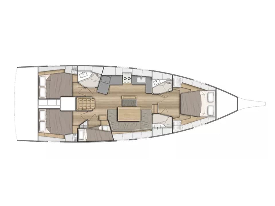 Beneteau Oceanis 46.1 Fedra - Comfort line – bilde 3 av 3
