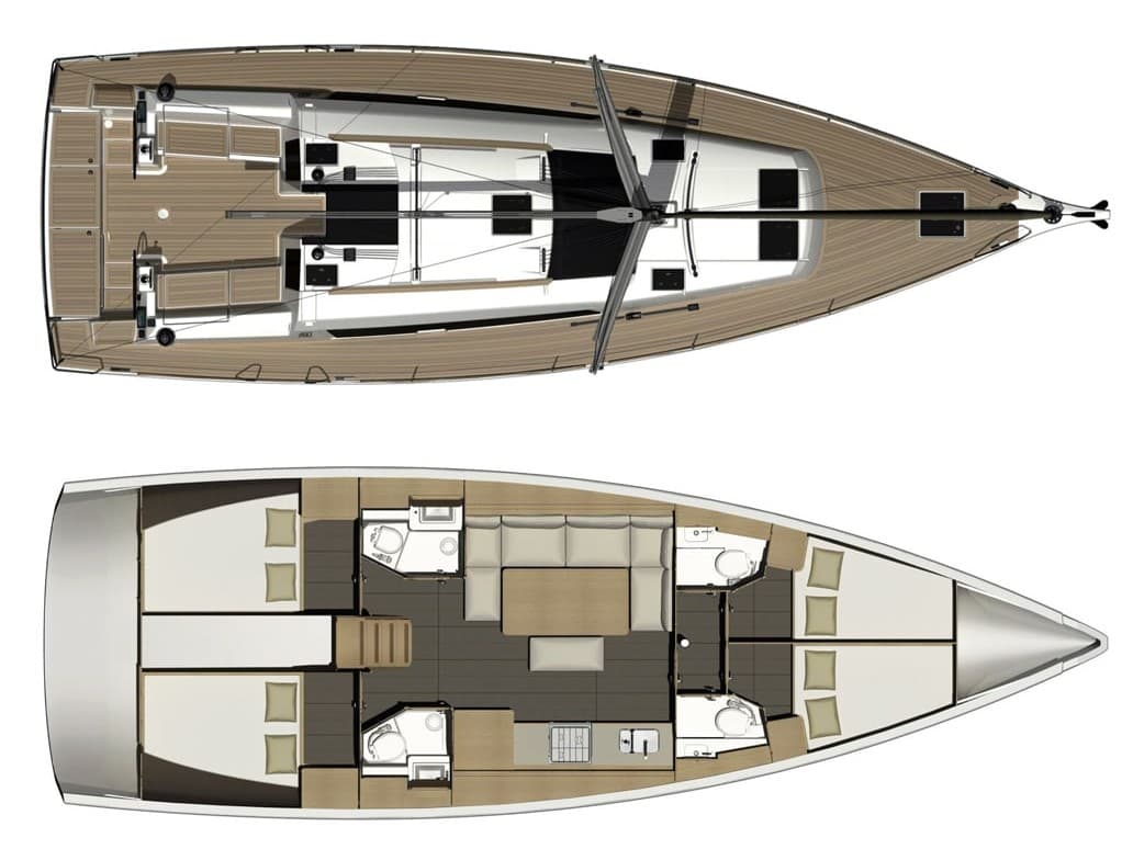 Dufour 460 Grand Large Odysseas – bilde 3 av 3