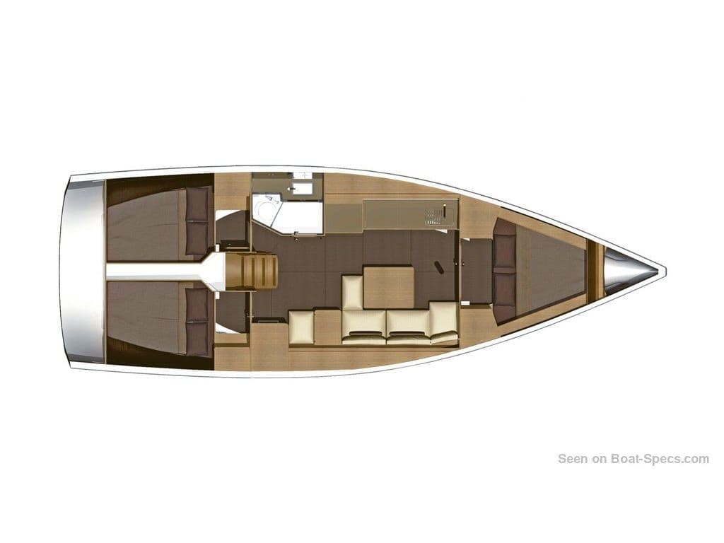 Dufour 382 Grand Large Scirocco – bilde 3 av 3