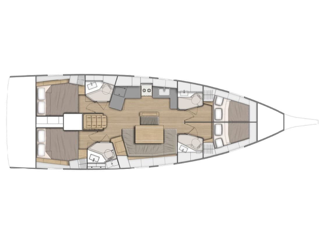 Beneteau Oceanis 46.1 Pathos - Comfort line – bilde 3 av 3