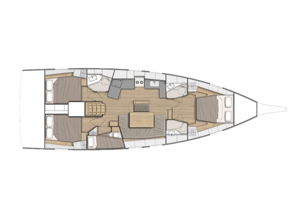 Beneteau Oceanis 46.1 Calliope - Comfort line – bilde 3 av 3