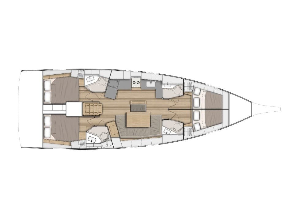 Beneteau Oceanis 46.1 Aeolia - Comfort line – bilde 3 av 3
