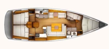Jeanneau Sun Odyssey 439 Marina 1 – bilde 3 av 9