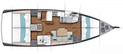 Jeanneau Sun Odyssey 440 Ondeck – bilde 3 av 12