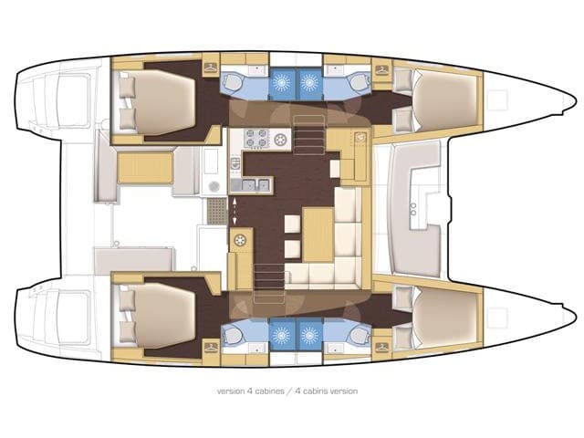 Lagoon 450 Fly Ocean Mares – bilde 3 av 3