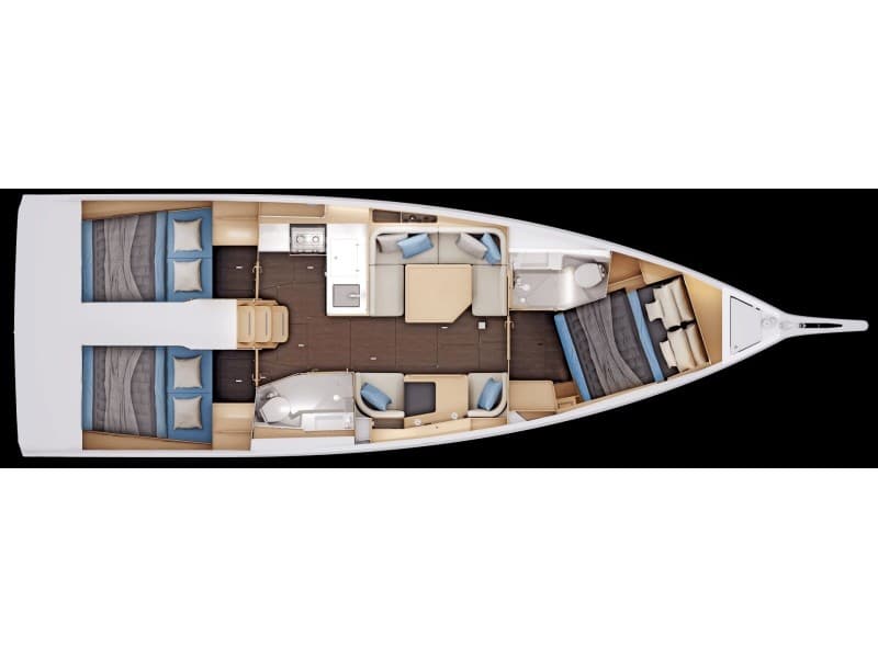 Jeanneau Sun Odyssey 415 KNOT 10