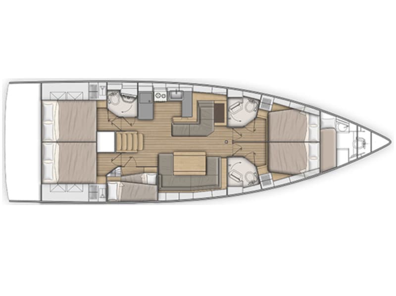 Beneteau Oceanis 51.1 Elise – bilde 3 av 3