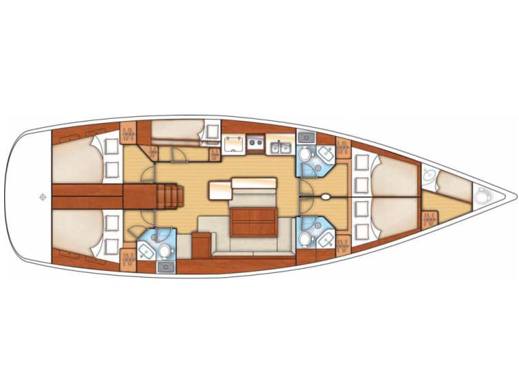 Beneteau Oceanis 50 Sueno – bilde 3 av 3
