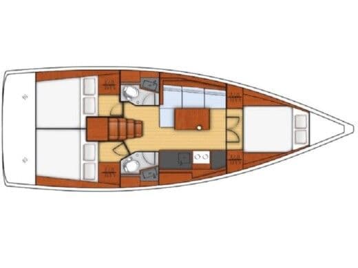 Beneteau Oceanis 38.1 L'una Grossa - Comfort line – bilde 3 av 3