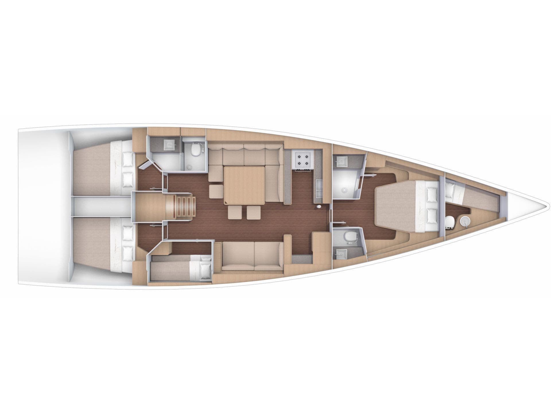 Dufour 56 Exclusive Poseidon – bilde 3 av 3