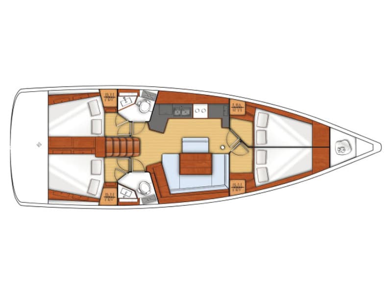 Beneteau Oceanis 45 AF-OC45 – bilde 3 av 3